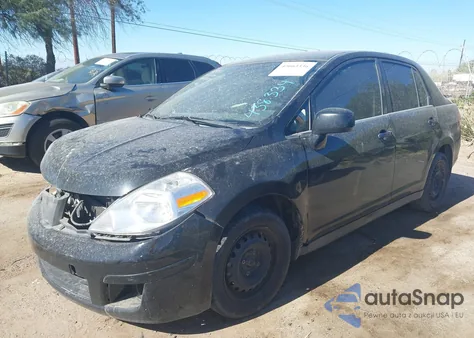 2007 Nissan Versa 1.8S z USA, uszkodzony, nr VIN 3N1BC11E37L438334